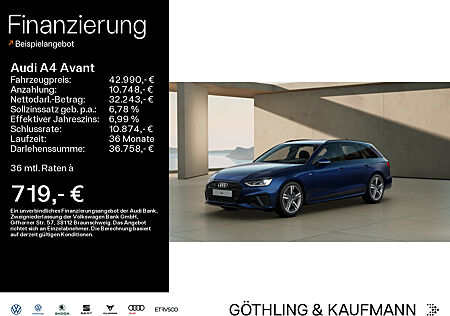 Audi A4 Avant 40 TDI qu S line S tro*LED*Virtual*Navi+*Kamera*Tour*