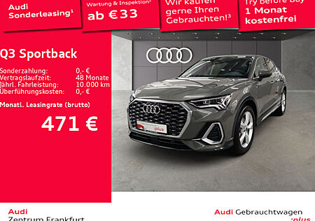 Audi Q3 Sportback 45 TFSI e S tronic S line LED Navi AHK VC DAB