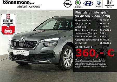 Skoda Kamiq STYLE TSI DSG+NAVI+SITZ-/LENKRADHEIZUNG+LED-SCHEINWERFER