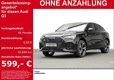 Audi Q3 Sportback S line 40 TFSI quattro Virtual Cockpit +Pano+Sonos