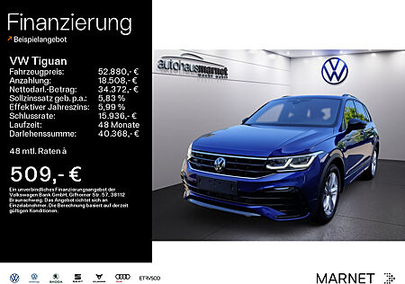 VW Tiguan R-Line FAS*LAS*PAS*TAS*KLIMA*RFK*NAVI*DAB