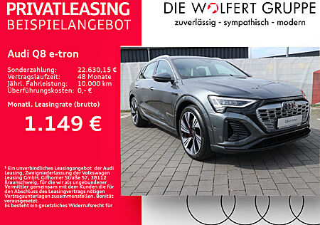 Audi Q8 e-tron 55 S line quattro 300 kW