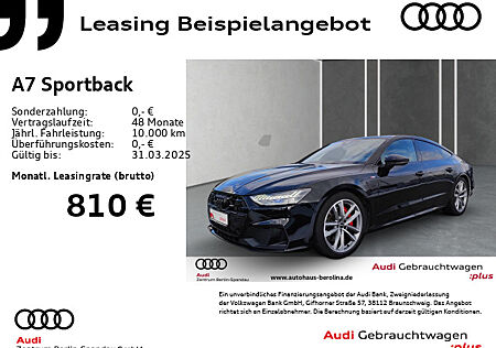 Audi A7 Sportback 55 TFSIe qu. S line*B&O*HuD*MATRIX*