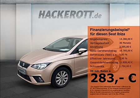 Seat Ibiza STYLE 1.0 ECOTSI 85 KW (115 PS) 6-GANG Navi Rückfahrkam. PDCv+h LED-hinten