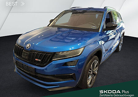 Skoda Kodiaq 2.0 TDI DSG 4x4 RS*LED*AHK*PANO*VIRTUAL*NAVI*KAMERA*KESSY*CANTON*20ZOLL