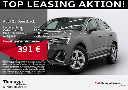 Audi Q3 Sportback 40 TFSI Q S LINE AHK KAMERA ALCANTARA