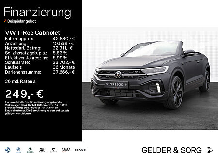 VW T-Roc Cabriolet 1.5 TSI R-Line EditionBlack AHK*SHZ*Navi*Matrix*RFK