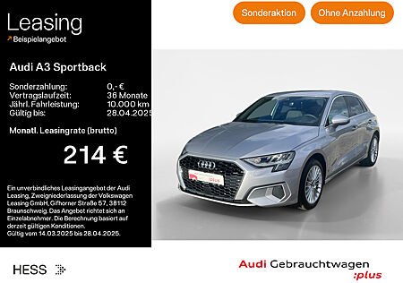 Audi A3 Sportback 30 TFSI Advanced NAVI*SHZ*PDC*17ZOLL