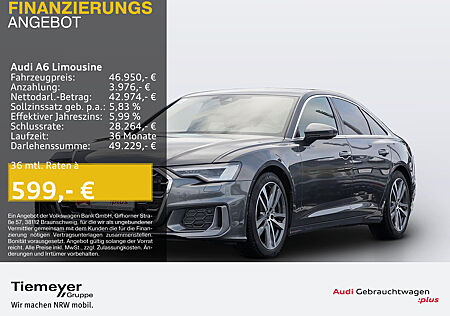 Audi A6 Limousine 40 TDI 2x S LINE MATRIX BuO 360 LM19