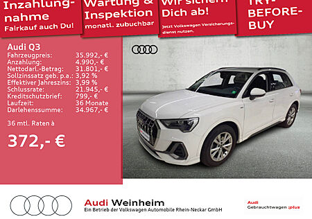 Audi Q3 35 TDI quattro S-line Gar. 2028 Stronic Navi Kamera uvm