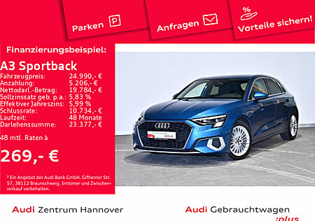 Audi A3 Sportback advanced 35 TFSI Matrix virtual Navi Keyless