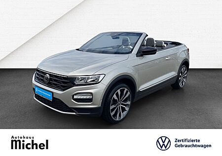 VW T-Roc Cabrio 1.5 TSI Style "Black Style" Leder Standheizung Navi Alu-19Zoll