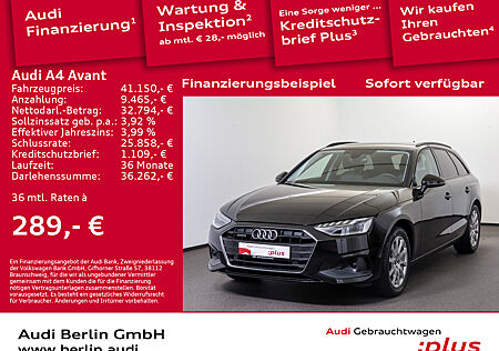 Audi A4 Avant 40 TDI qu.S tr. LED RFK PDC NAVI