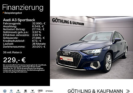 Audi A3 Sportback 35 TFSI Advanced S tro.*LED*Virtual*Navi+*Kamera*