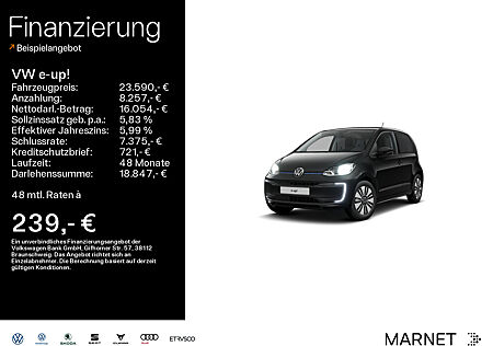 VW Up e-! 32.3 kWh Edition SHZ*RFK*KLIMA*DAB*ABS*RS