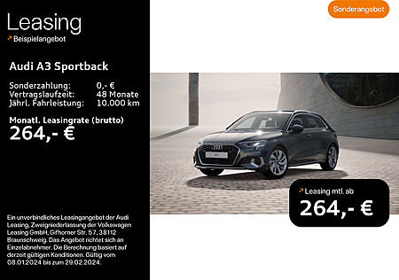 Audi A3 Sportback 35 TFSI advanced Virtual*Sound*DAB