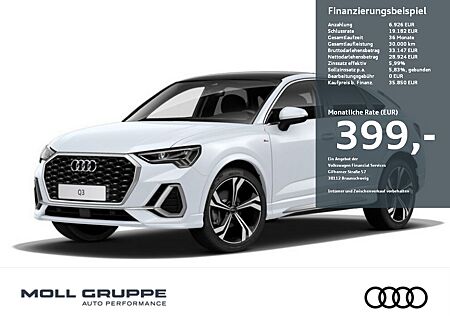 Audi Q3 Sportback S line NAVI PANO LM 360 PDC SPURW