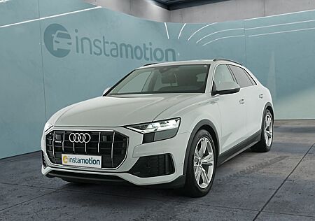 Audi Q8 50 TDI Pano,AHK,HUD,Kamera,Leder,ACC,LM 21