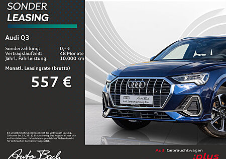 Audi Q3 S line 35TFSI Stronic Navi LED virtual Panorama GRA EPH AHK