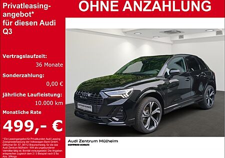 Audi Q3 35 TFSI S line 110(150) kW(PS) S tronicPanorama Navi digitales Cockpit Soundsystem LED Blendfreies Fernl. AD