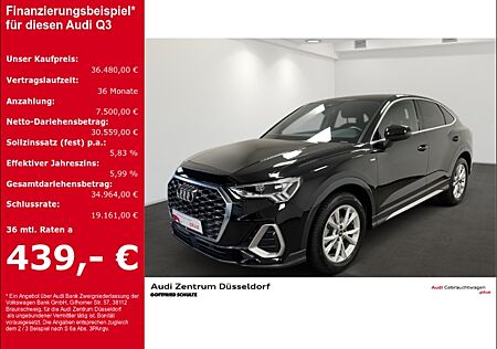 Audi Q3 Sportback 35 TFSI MMI VIRTUAL LED PDC S line