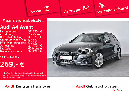 Audi A4 Avant S line 35 TFSI AHK LED virtual ACC