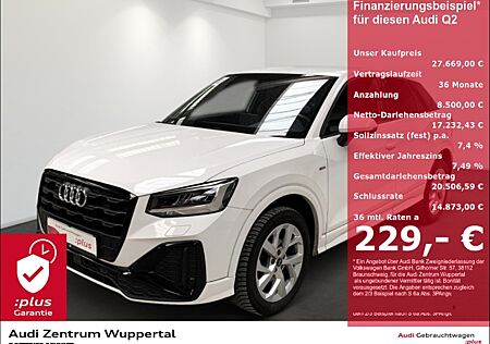 Audi Q2 35 TFSI S-LINE AHK LEDER KAMERA LED