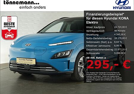 Hyundai Kona Elektro TREND 39,2kWh+VOLL LED+NAVI+RÜCKFAHRKAMERA+SOUNDSYSTEM+SITZ-/LENKRADHEIZUNG+WÄRMEPUMPE