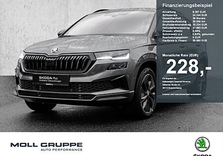 Skoda Karoq 1.5 TDSI DSG Sportline NAVI AHK 4xSHZ ACC