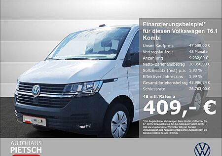 VW T6 Kombi T6.1 Kombi 2.0 TDI LR Kurvenlicht DAB Notbremsass. Temp PDC Berganfahrass.