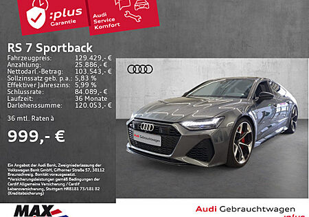 Audi RS7 RS 7 Sportback performance +MATRIX+PANO+HUD+AIR+