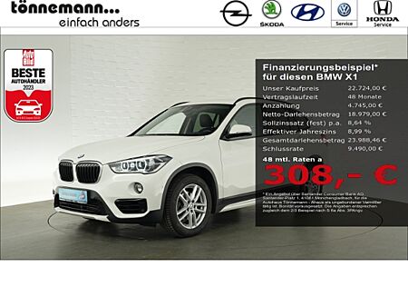 BMW X1 SPORT LINE AT+LED+SPORTSITZE+PARKPILOT Vo & Hi.+NAVIGATION