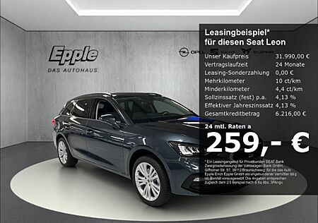 Seat Leon Sportstourer Style Edition 1.5, AHK,Navi,PDC v+hinten