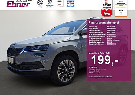 Skoda Karoq CLEVER TSI LED+NAVI-APP+SITZHZG+GRA+2xPDC+