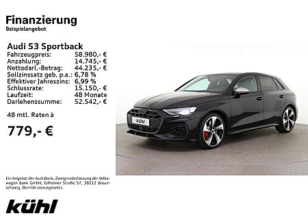 Audi S3 Sportback 19' Pano HuD SONOS Matrix Assistenz pro Bussines