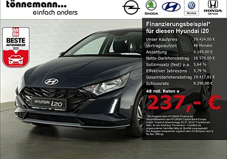 Hyundai i20 T-GDi TREND 48V+NAVI+RÜCKFAHRKAMERA+SITZHEIZUNG+SMART KEY SYSTEM