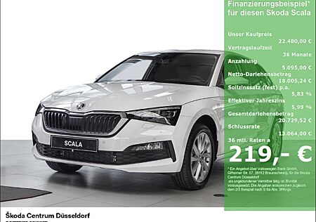 Skoda Scala TOUR 1.0 TSI AHK RFK LED AppleCarPlay WENIG KM