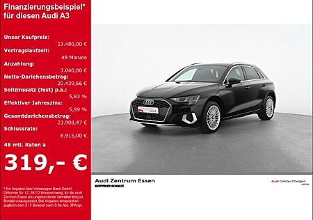 Audi A3 Sportback 40 TFSI e Advanced S-TRONIC LED PLUS SHZ PDC MUFU FSE