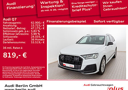 Audi Q7 S line 50 TDI qu.tiptr. B&O AIR STDHZG RFK