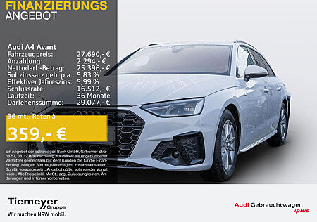 Audi A4 Avant 30 TDI 2x S LINE ALCANTARA LM18 B&O eSITZE