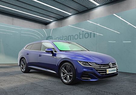 VW Arteon Shooting Brake 2.0 TSI DSG 4Mo. R-Line NAVI-PRO LEDER PANORAMA AHK DCC HK-SOUND KAMERA ACC PARKLENK