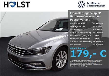 VW Passat Variant 2.0TDI DSG Elegance AHK Navi LED ACC GJR