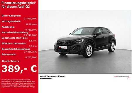 Audi Q2 40 TFSI quattro S-LINE S-TRONIC MATRIX LED PANO NAV PLUS SHZ PDC FSE