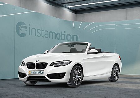 BMW 220 Sport Line Cabrio H&K NAVI Lenkradheizung