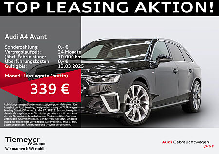 Audi A4 Avant 35 TFSI S LINE LM19 LED ALCANTARA