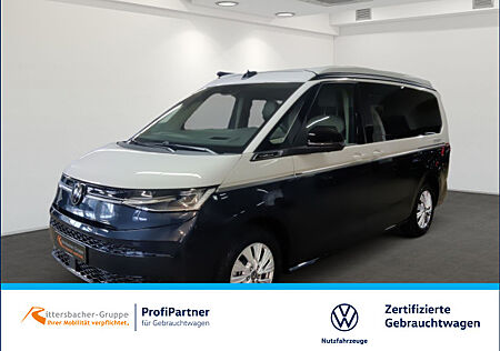 VW T6 California California Der neue California Ocean Motor: 2,0 l TDI SCR 110 kW Getriebe: 7-Gang-Doppelkupplungsgetriebe Radstand: 3124