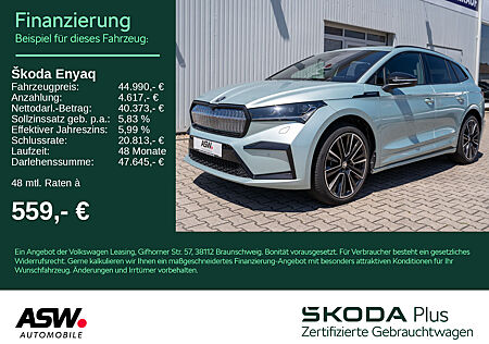 Skoda Enyaq iV 80x Founders Edition Navi Leder HUD AHK