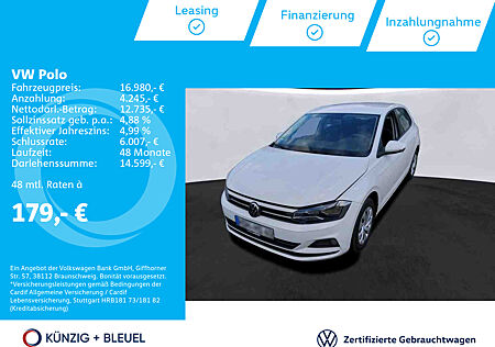 VW Polo Comfortline 1,0 TSI 95 PS DSG*SHZ*Bluetooth*Front Assi