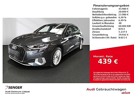 Audi A3 Sportback 40 TDI quattro LED Navi Sitzheizung