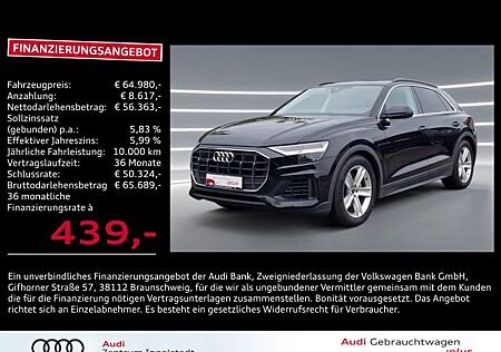 Audi Q8 SUV 55 TFSI qu Luft AHK ACC Leder HuD 20"